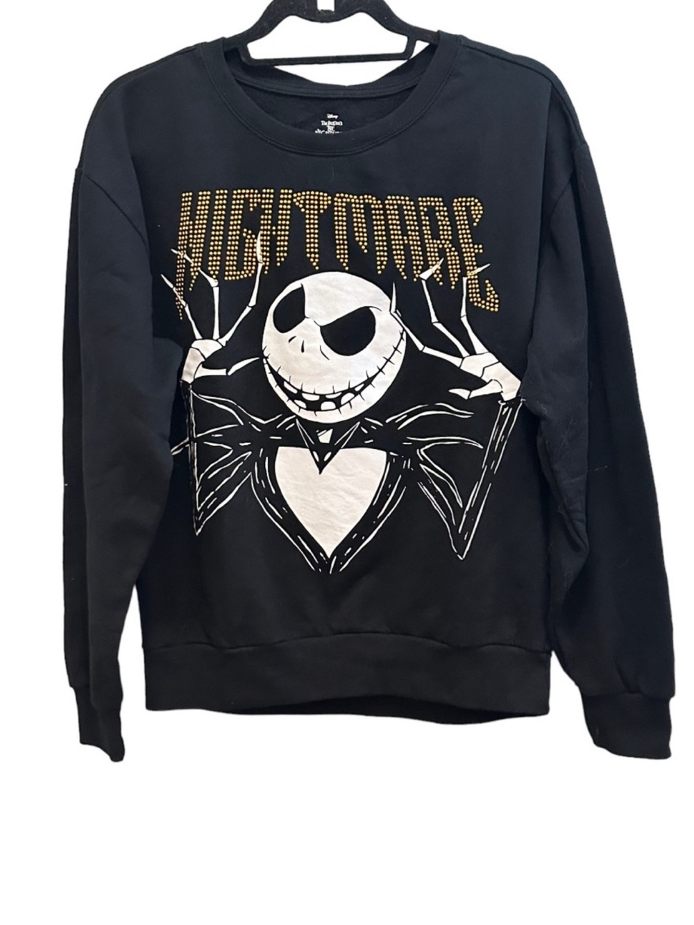 Disney’s The Nightmare Before Christmas Jack Skellington NIGHTMARE Sweatshirt